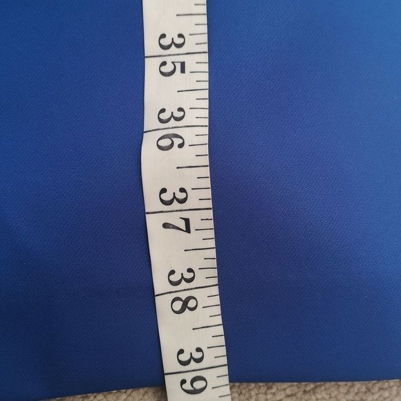 💙💙Femme Ladies Cocktail Straps Mini Dress 👗 Royal Blue Size 6 💙💙 - Picture 15 of 16